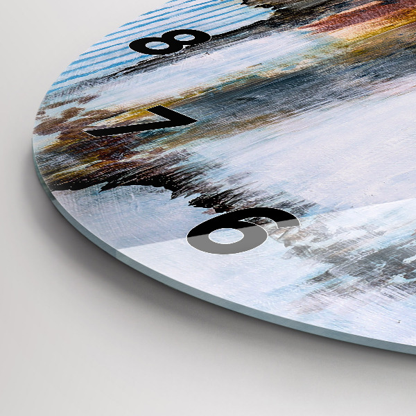 Orologio rotondo Astrazione