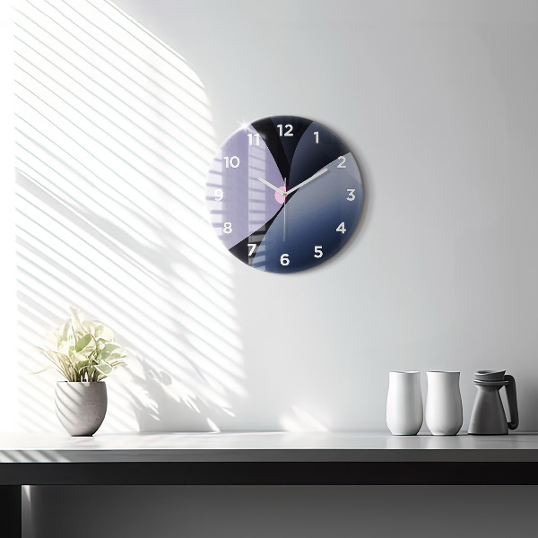 Orologio rotondo Astrazione sole