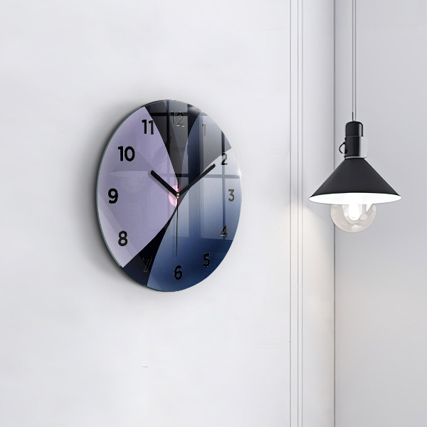 Orologio rotondo Astrazione sole