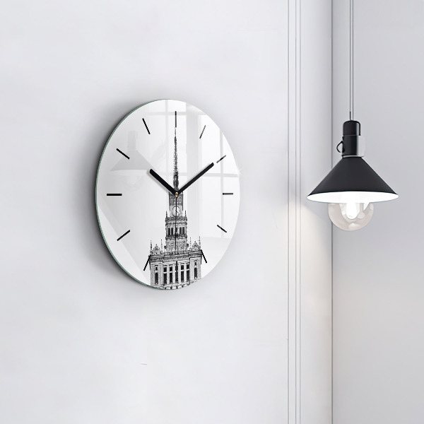 Orologio rotondo Palazzo della Cultura e della Scienza