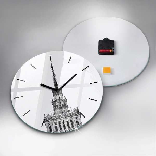 Orologio rotondo Palazzo della Cultura e della Scienza