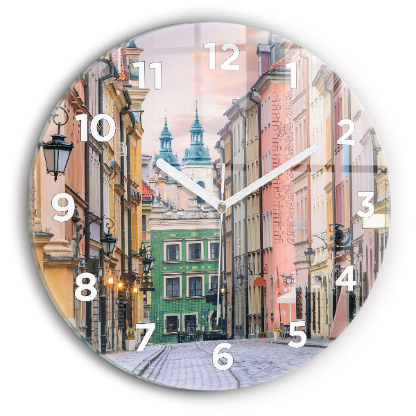 Orologio rotondo Città Vecchia di Varsavia