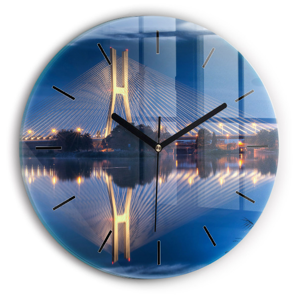 Orologio rotondo Ponte Rędziński Breslavia