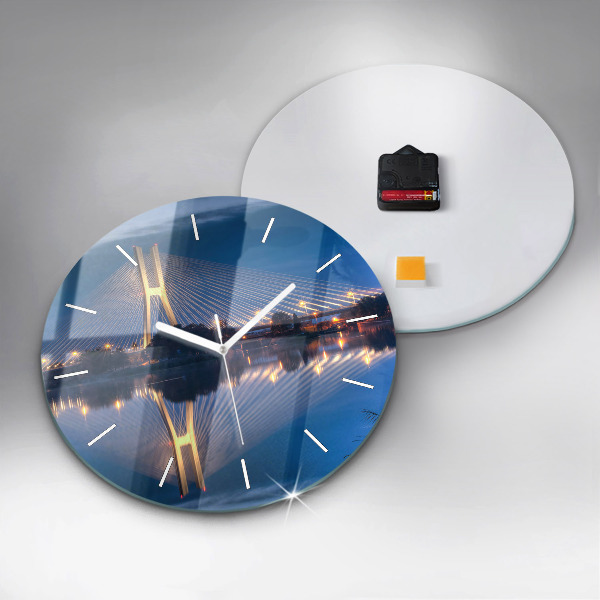 Orologio rotondo Ponte Rędziński Breslavia