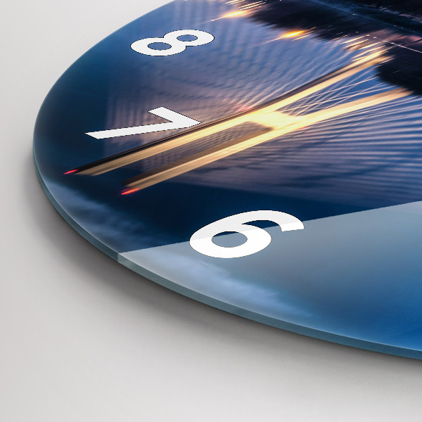 Orologio rotondo Ponte Rędziński Breslavia