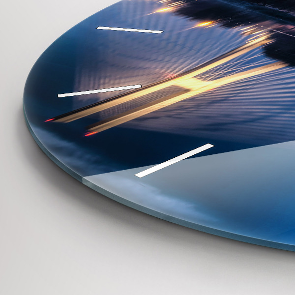 Orologio rotondo Ponte Rędziński Breslavia