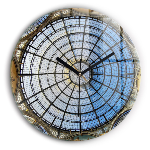 Orologio rotondo in vetro Centro commerciale a Milano