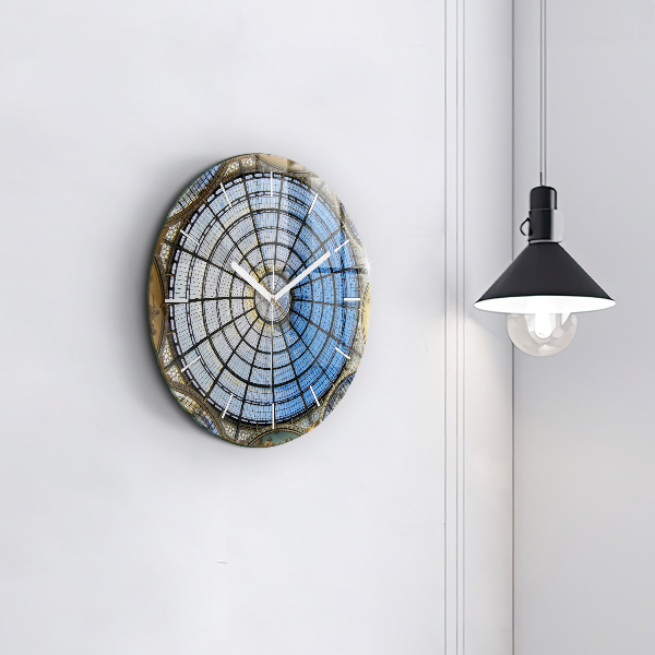 Orologio rotondo in vetro Centro commerciale a Milano