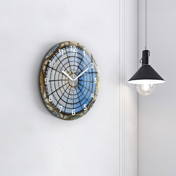 Orologio rotondo in vetro Centro commerciale a Milano