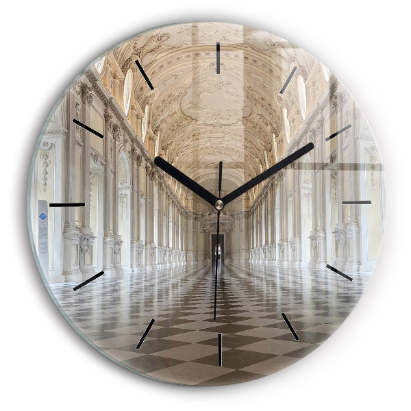 Orologio rotondo in vetro Museo La Veneria Reale