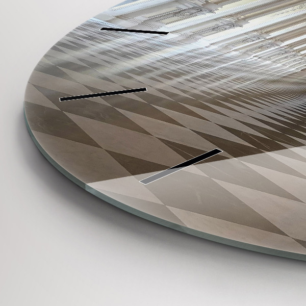 Orologio rotondo in vetro Museo La Veneria Reale