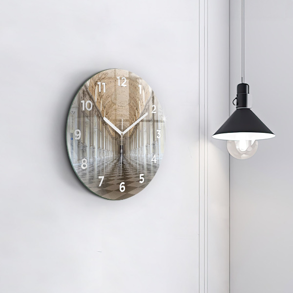 Orologio rotondo in vetro Museo La Veneria Reale