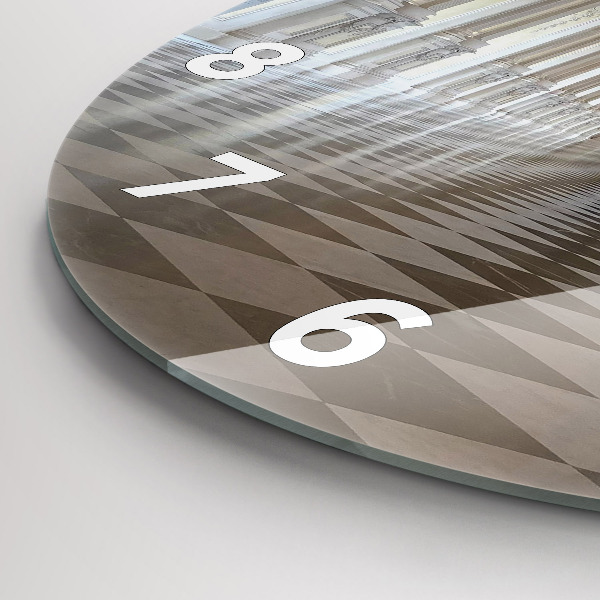 Orologio rotondo in vetro Museo La Veneria Reale