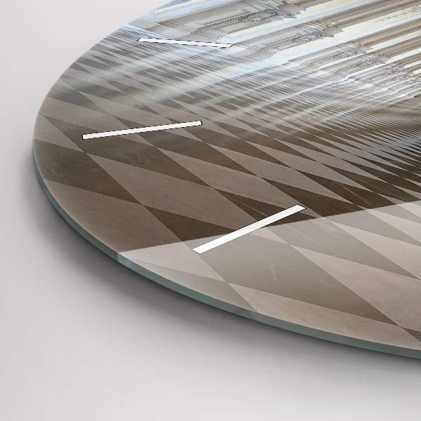 Orologio rotondo in vetro Museo La Veneria Reale