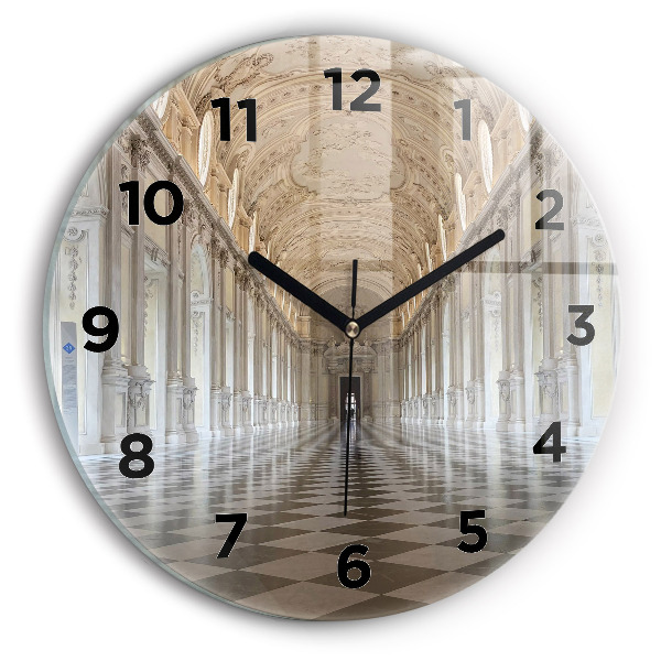 Orologio rotondo in vetro Museo La Veneria Reale