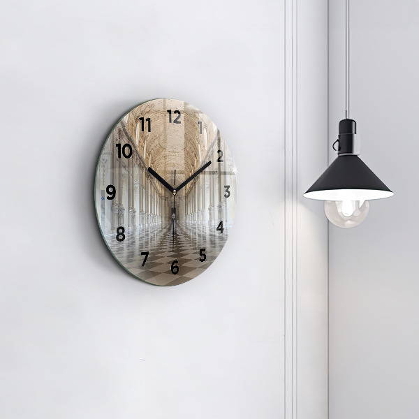 Orologio rotondo in vetro Museo La Veneria Reale