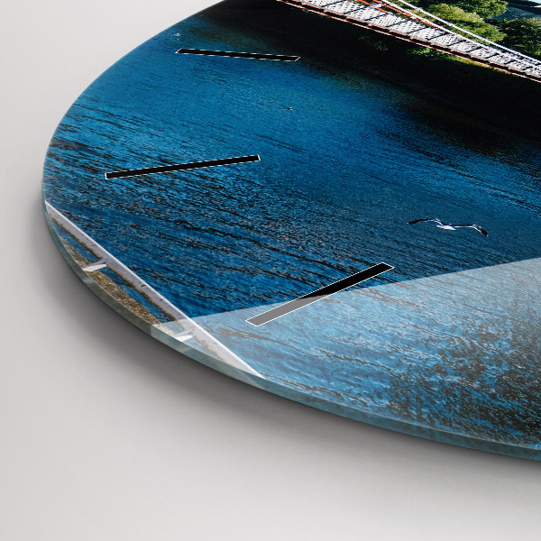 Orologio rotondo in vetro Southportland Scozia