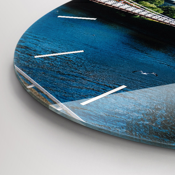 Orologio rotondo in vetro Southportland Scozia