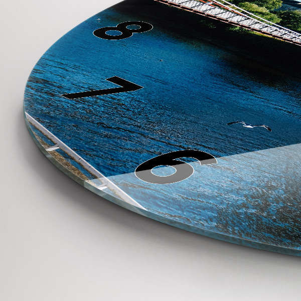 Orologio rotondo in vetro Southportland Scozia