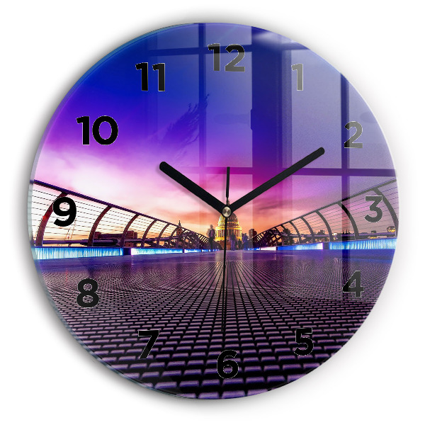 Orologio rotondo in vetro Cattedrale di S. Paolo