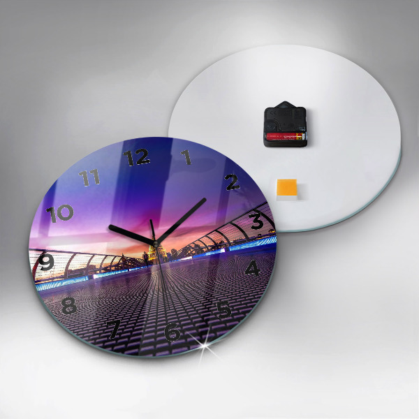 Orologio rotondo in vetro Cattedrale di S. Paolo