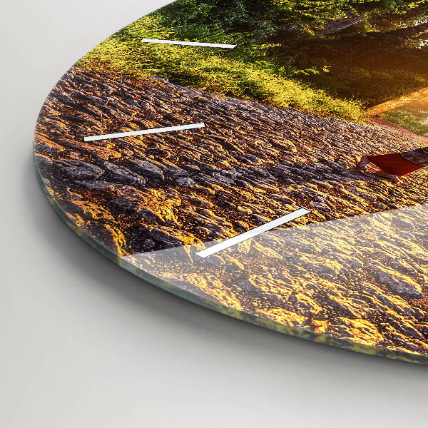 Orologio rotondo Parco Surat Thani Thailandia