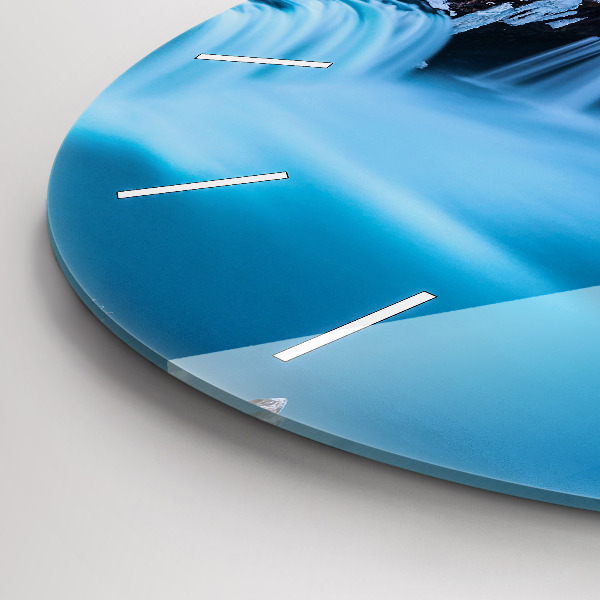 Orologio rotondo Cascata Godafoss Islanda