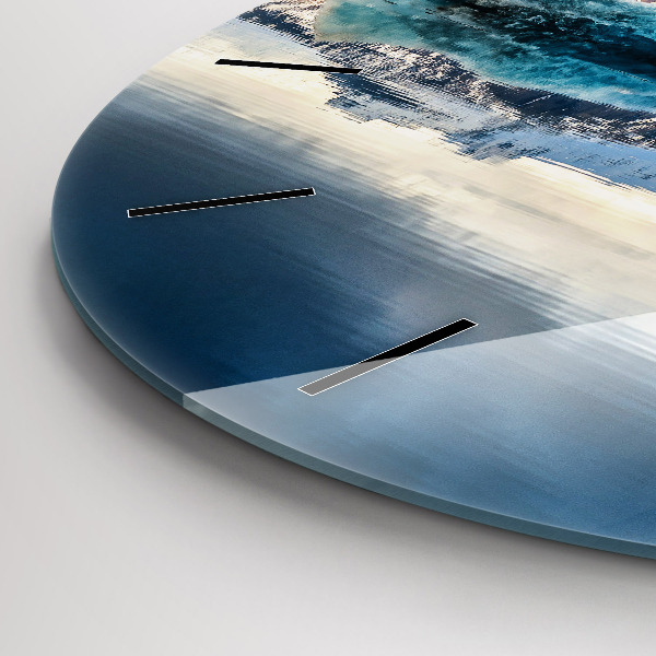 Orologio rotondo Lago Jokulsarlon Islanda