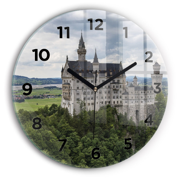Orologio rotondo Castello di Neuschwanstein