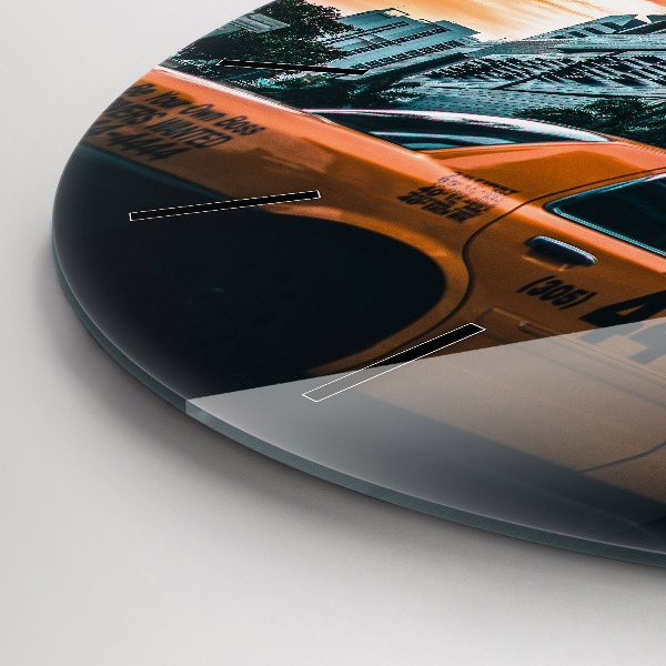 Orologio rotondo Miami, Florida