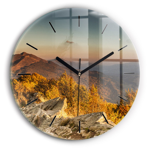 Orologio rotondo Monti Bieszczady
