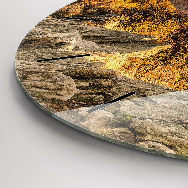 Orologio rotondo Monti Bieszczady