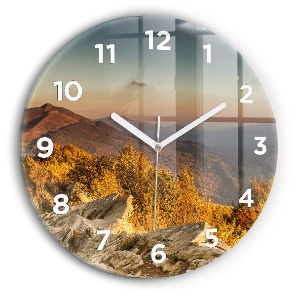 Orologio rotondo Monti Bieszczady