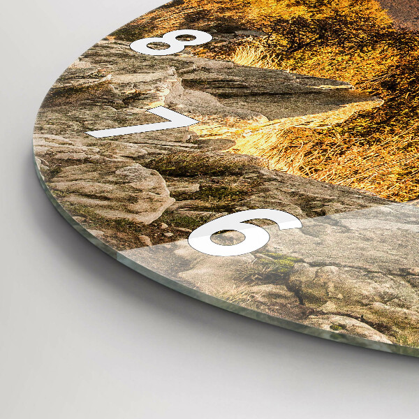 Orologio rotondo Monti Bieszczady