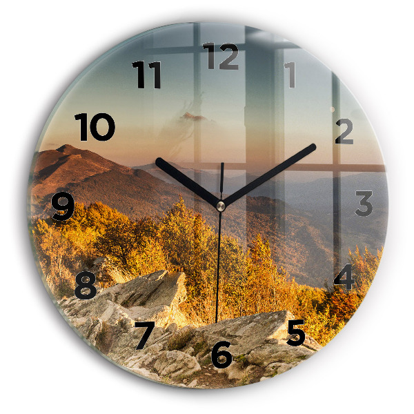 Orologio rotondo Monti Bieszczady