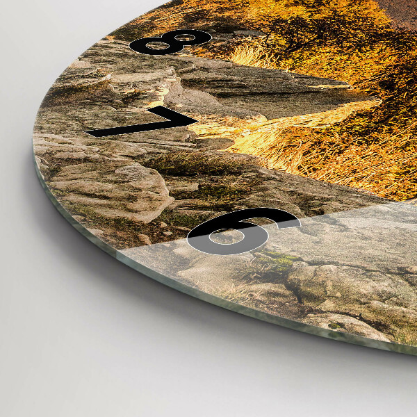 Orologio rotondo Monti Bieszczady