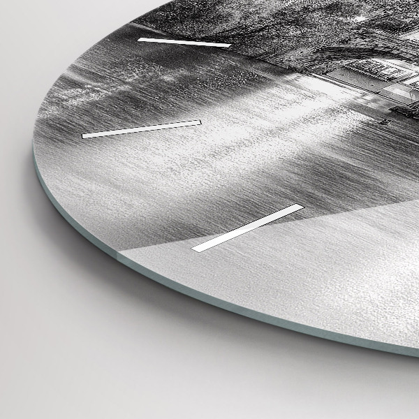 Orologio rotondo Ponte Carlo a Praga