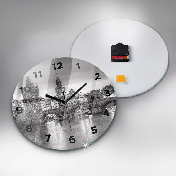 Orologio rotondo Ponte Carlo a Praga