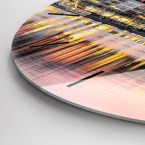 Orologio rotondo Alster ad Amburgo