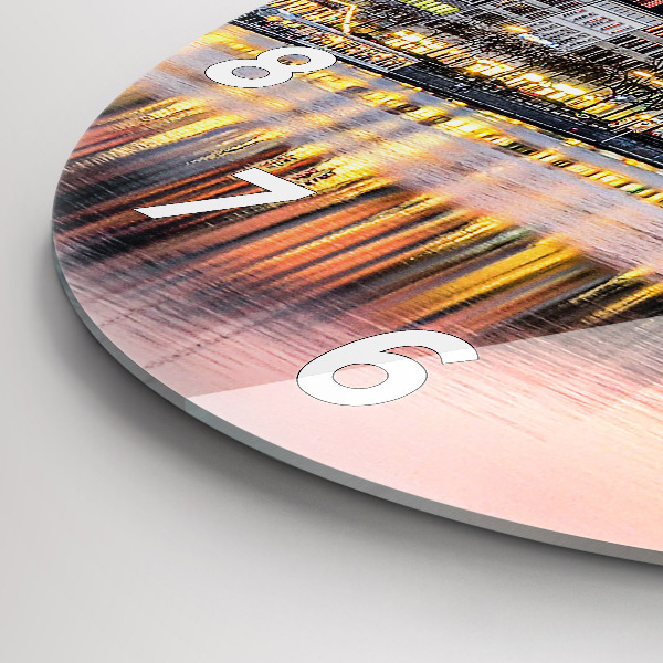 Orologio rotondo Alster ad Amburgo