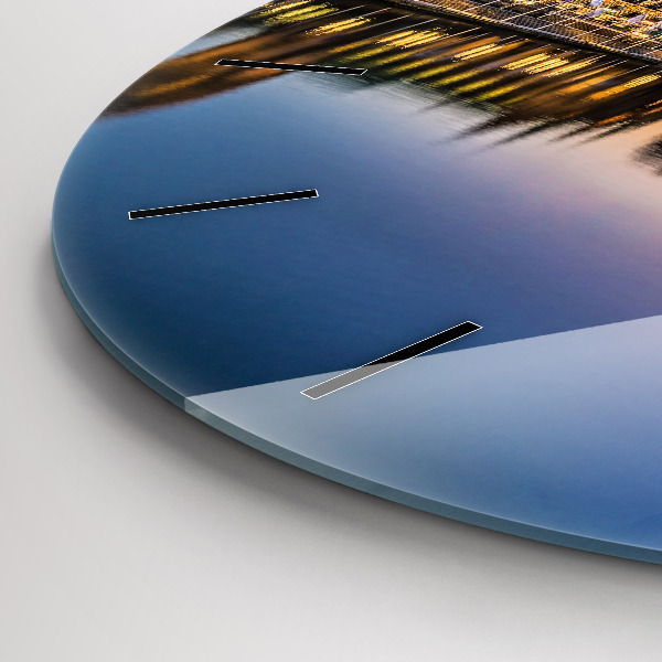 Orologio rotondo Municipio di Amburgo