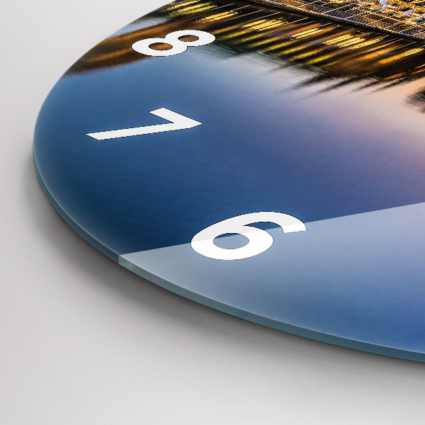 Orologio rotondo Municipio di Amburgo