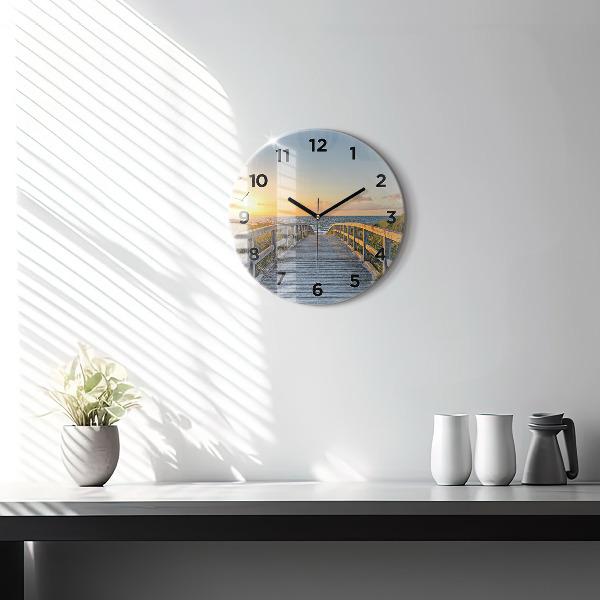 Orologio rotondo Vacanze al mare