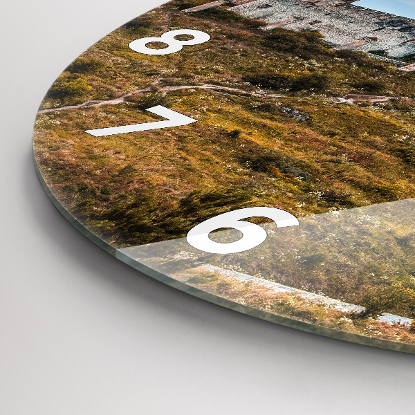 Orologio rotondo Castello di Spiš in Slovacchia