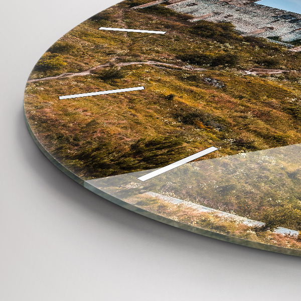 Orologio rotondo Castello di Spiš in Slovacchia