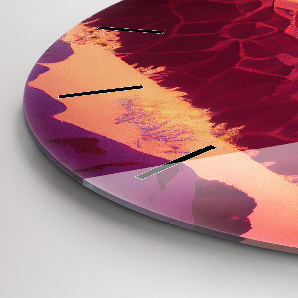 Orologio rotondo in vetro Deserto dell'Arizona