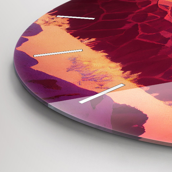 Orologio rotondo in vetro Deserto dell'Arizona