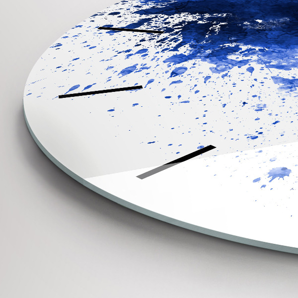 Orologio rotondo in vetro Acquerelli di San Antonio