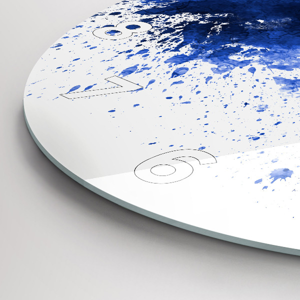 Orologio rotondo in vetro Acquerelli di San Antonio