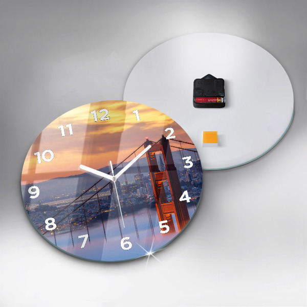 Orologio rotondo Ponte di San Francisco